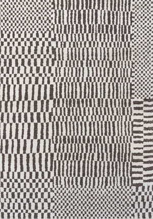 Louis De Poortere Duo Berber - Modern Artisanal Area Rug Inspired By Moroccan Weaving Techniques For Timeless Elegance Grey,Gray,Beige 100% Pet Poly (40% Rpet) 118529-louis-de-poortere