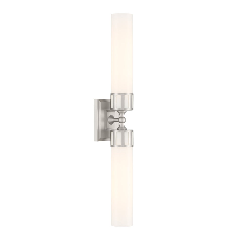 Astor 24.5'' Wide 2-Light Sconce - Brushed Nickel 9652-BN-SO Norwell