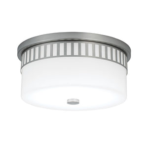 Astor 13.75'' Wide 2-Light Flush Mount - Brushed Nickel 9653-BN-SO Norwell