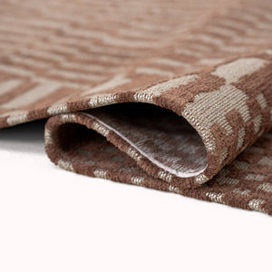 Louis de Poortere Structures Berber Inspired Area Rug Handwoven Geometric Pattern for Modern Living Spaces Ksar 5'7 x 7'9 120086