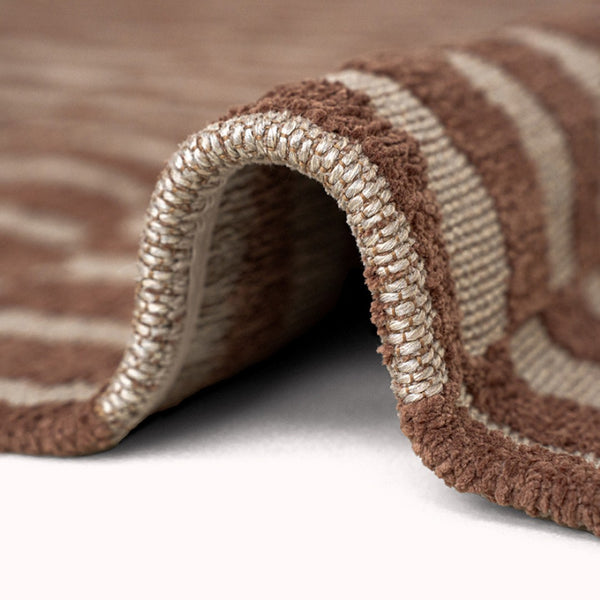 Louis de Poortere Structures Berber Inspired Area Rug Handwoven Geometric Pattern for Modern Living Spaces Ksar 5'7 x 7'9 120086