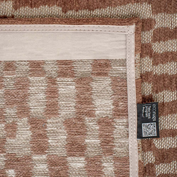 Louis de Poortere Structures Berber Inspired Area Rug Handwoven Geometric Pattern for Modern Living Spaces Ksar 5'7 x 7'9 120086