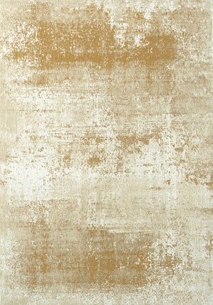 Louis De Poortere Mad Men Virgin Land - Mercury Rug: Embrace Cosmic Serenity With Eco-friendly Textures And Design Gold,Beige 100% Pet Poly (40% Rpet) 118514-louis-de-poortere