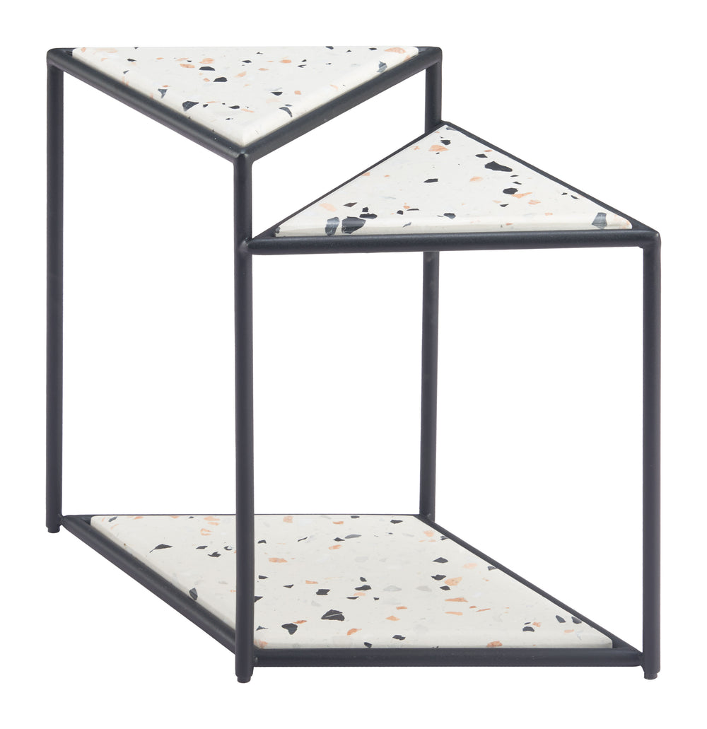 Zuo Modern Miste Side Table Set Of 3 - Versatile Multicolor Nesting Tables With Modern Style & Durability Multicolor Stone,Steel 110325-zuo-modern