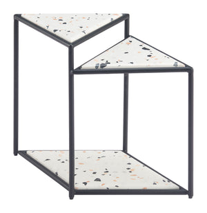 Zuo Modern Miste Side Table Set Of 3 - Versatile Multicolor Nesting Tables With Modern Style & Durability Multicolor Stone,Steel 110325-zuo-modern