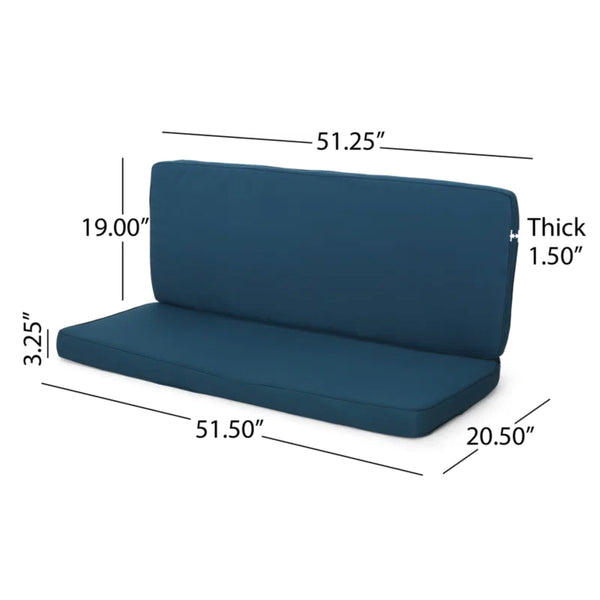 English Elm Christopher Knight Home® - Carolina Outdoor Cushion Set In Dark Teal - Comfort, Durability & Style For Chairs And Loveseat N775P270159T