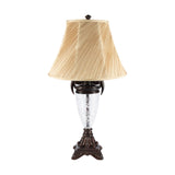 Etched Glass Table Lamp