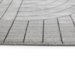 Sunpan FEZ Hand-Loomed Ivory & Grey Rug – Unique Artisan Craftsmanship, 8' x 10' for Stylish Interiors 108738