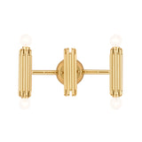 Baldwin Four Lite Sconce Gold 67466-WILDWOOD Wildwood