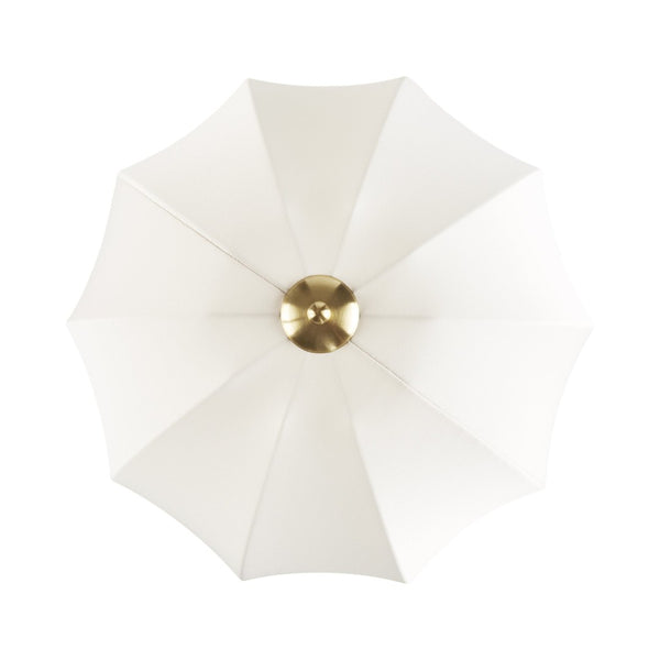 English Elm Textured Ribbed Ceramic Floor Lamp Fluted Fabric Dome Shade Warm Ambient Living Room B035P496602