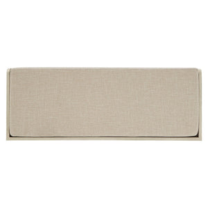 Georgia Upholstered Storage Bench with Wood Frame for Entryway or Bedroom