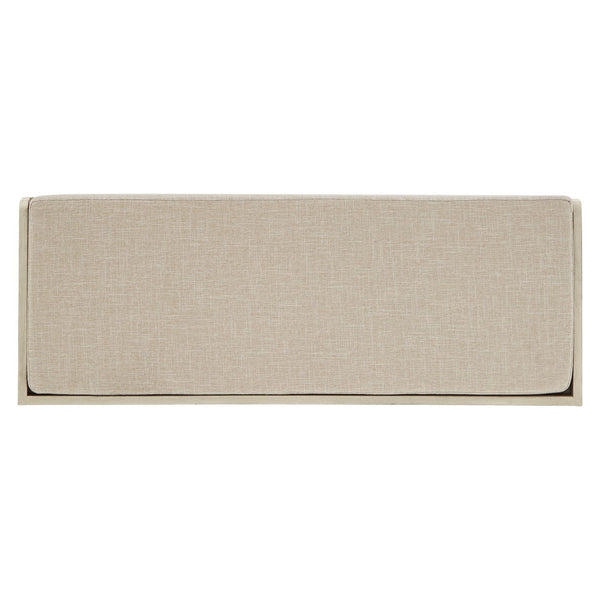 Georgia Upholstered Storage Bench with Wood Frame for Entryway or Bedroom