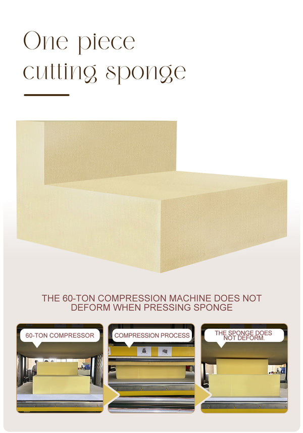 English Elm Modular Sectional Sofa - Space-Saving Light Gray Sleeper Couch With Comfy Sherpa Fabric Design W3622S00008