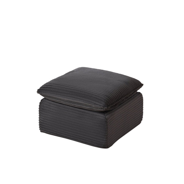 English Elm Modern Corduroy Cloud Sofa - Versatile Modular Design With Cozy Comfort For Stylish Living Spaces W3396P388628