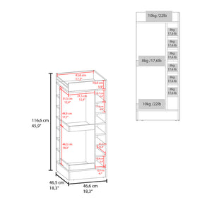 English Elm Glen Corner Bar Cabinet Light Pine Beige – Space-Saving Wine Storage, Shelf & Lower Compartment Durable Engineered Wood B092P269908