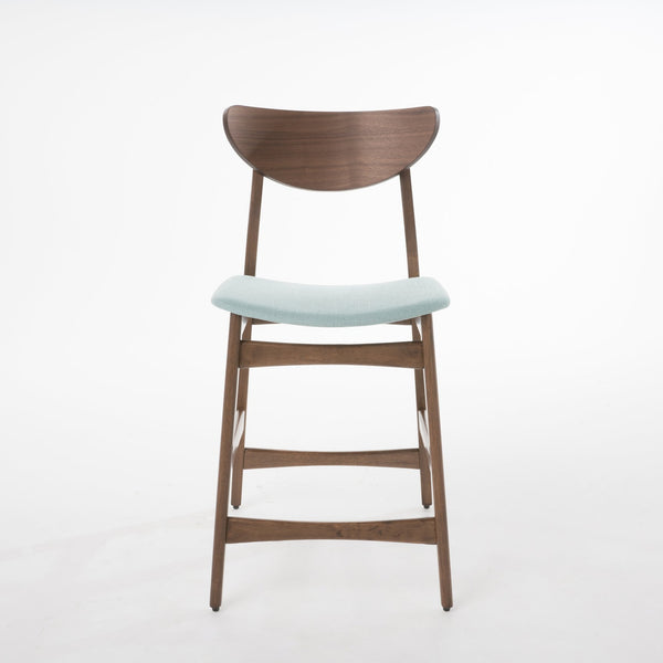 English Elm Christopher Knight Home® - Counter Height Chair - Stylish Mint Upholstered Design With Plush Comfort For Modern Spaces 58914.00MNT