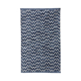 Centura Area Rug - 2x3 Feet Blue Cotton Transitional Bohemian Style for Modern Farmhouse Decor