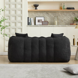 English Elm Soft Beanbag Chair For Two - High-Resilience Foam Comfort, Ideal For Gaming, Reading & Lounging W1996P309526-GIGA
