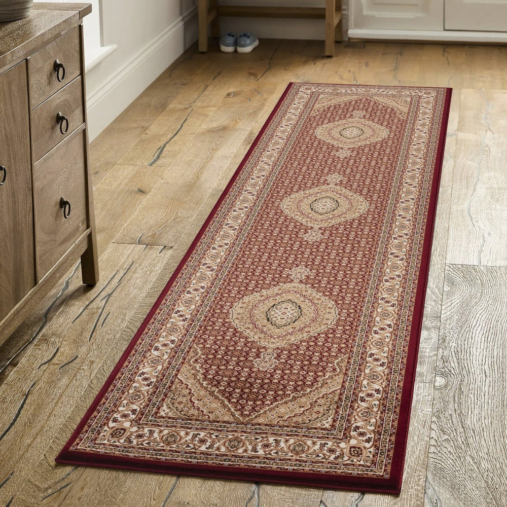 English Elm Manchester 2 Ft. 7 In. X 9 Ft. 10 In. Red Area Rug - Durable, Stain-Resistant, Pet-Friendly Design B186P316788