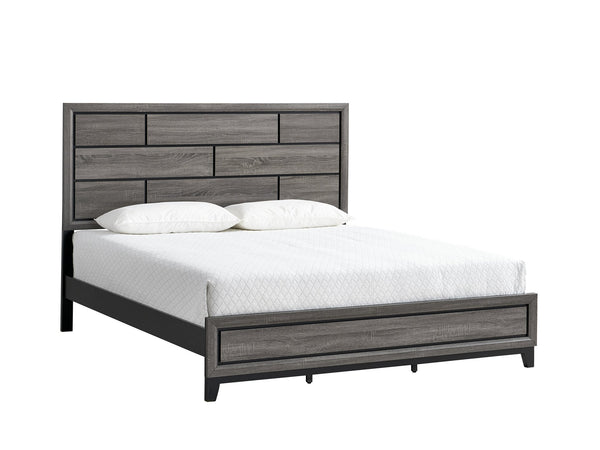 English Elm Glasgow King Bed In Striking Gray Finish – Modern Design With Under-Bed Storage & Sturdy Support B078S00632