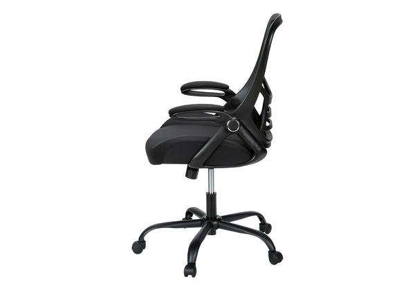 English Elm Office Swivel Chair Breathable Mesh Back Flip up Arms Pneumatic Height Adjustment B2710P461917