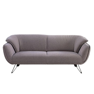 English Elm Dalya Velvet Upholstered Sofa Low Profile Contemporary Living Room Seating B2726P468879