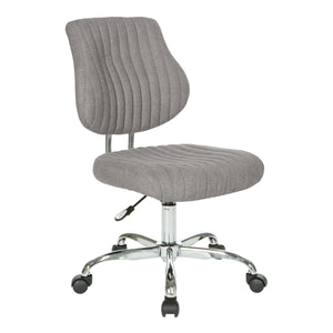 OSP Home Furnishings Sunnydale Office Chair Fog