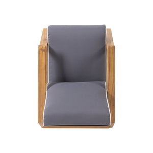 English Elm Christopher Knight Home® - PALOMA Modern Adirondack Club Chair with Acacia Wood Frame, Water-Resistant Cushions for Patio ComfortPALOMA Modern Adirondack Club Chair with Acacia Wood Frame and Water-Resistant Cushions for Patio Comfort DARK GREY 67045.00DGRY