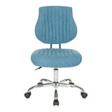 OSP Home Furnishings Sunnydale Office Chair Sky