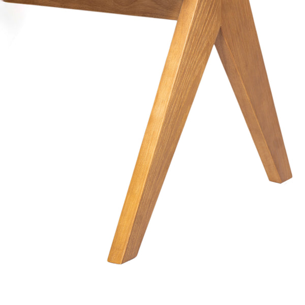English Elm Christopher Knight Home® - Chandigarh Dining Room Chairs - Set Of 2, Natural Cane & Beige Cushions For Farmhouse Charm & Comfort N768P241398N