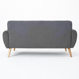 Christopher Knight Home® - Noble House - Josephine Mid-Century Modern Tufted Fabric Upholstered Sofa