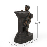 Christopher Knight Home® - Noble House - Arno Children Playing Water Fountain, Brown