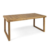 Christopher Knight Home® - Noble House - Nestor Outdoor 69" Acacia Wood Dining Table