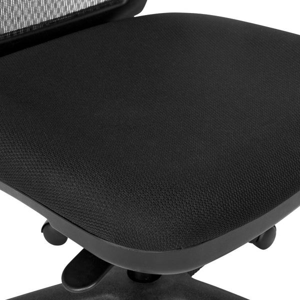 OSP Home Furnishings Office Task Chair with Breathable Mesh Back and Padded Seat for Home or Pro Use SPX69373