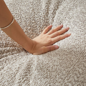 English Elm 99-Inch Chenille Cloud Curved Sectional Sofa – Modern L-Shaped Boneless Couch With Chaise & Comfort W834S00476