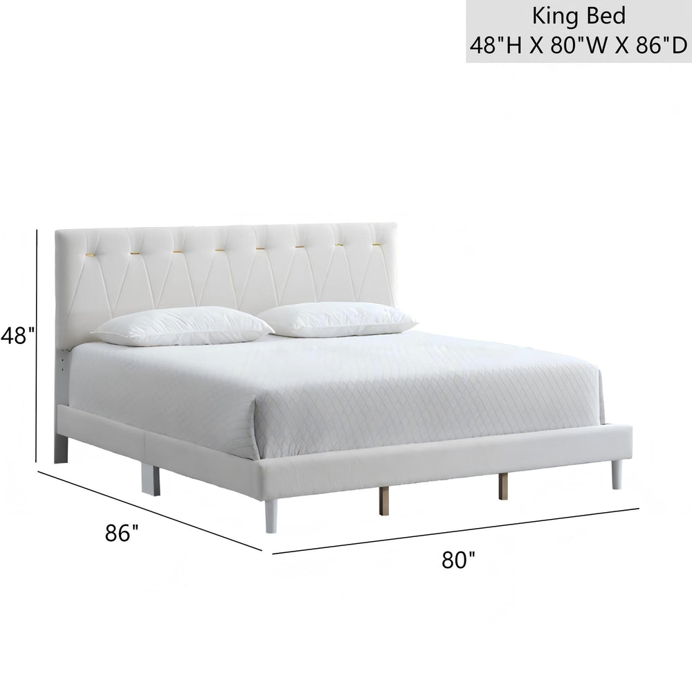 English Elm Sinclair Tufted Twin Platform Bed with Gold-Tone Accents, Plush Teddy Fabric, Adjustable Headboard Wheat 82 L x 26.37 W x 7.28 H B078P400740