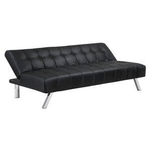 OSP Home Furnishings Sawyer Futon Black
