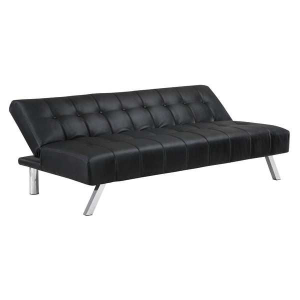 OSP Home Furnishings Sawyer Futon Black