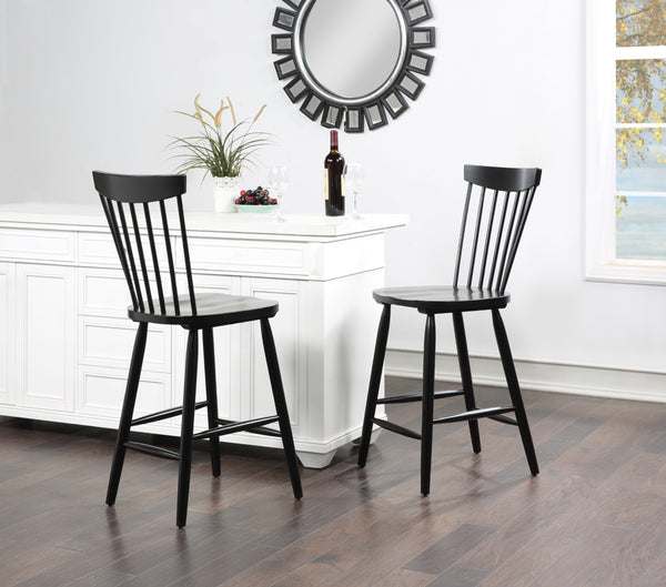 OSP Home Furnishings Eagle Ridge Counter Stool Black