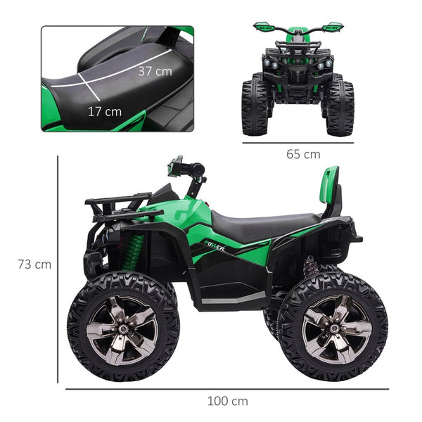 English Elm Aosom Kids Pedal Go Kart Outdoor Ride on Toy with Adjustable Seat and Handbrake W2225P249797