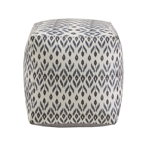 Dinant Polyester Pouf Ottoman Plush Accent Seating for Modern Living Rooms and Spaces