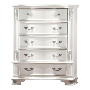 English Elm Brown Cherry Chest with Genuine Marble Top Bronze Hardware Traditional Bedroom Storage B2741P448888