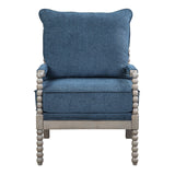 OSP Home Furnishings Abbott Chair Azure