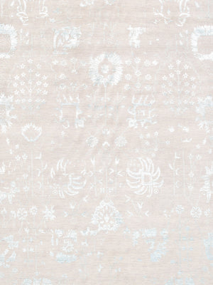 Pasargad Home Transitional Hand-Knotted Silk & Wool Area Rug – Elevate Your Space with Elegance!