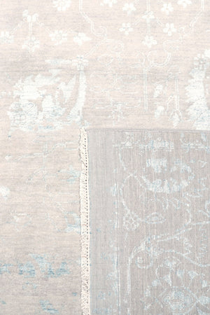 Pasargad Home Transitional Hand-Knotted Silk & Wool Area Rug – Elevate Your Space with Elegance!