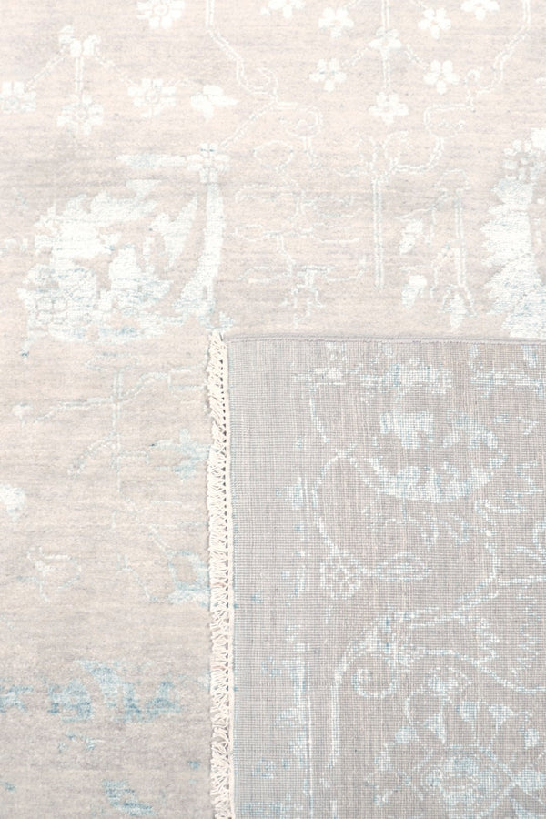 Pasargad Home Transitional Hand-Knotted Silk & Wool Area Rug – Elevate Your Space with Elegance!