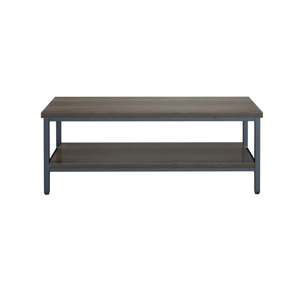 English Elm Wallace & Bay - Brown Coffee Table - Versatile Transitional Design With Warm Finish, Solid Wood & Easy-Care Surface B2709P212418-GIGA