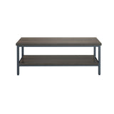 Wallace & Bay Marb Brown Coffee Table - Easy Assembly, Transitional Style, Low Maintenance - 41.3 x 19.7 x 15.7