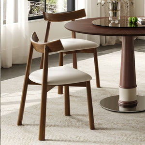 English Elm Retractable Rock Slab Dining Set with Leather Wrapped Base for Compact Apartments W2700S00133