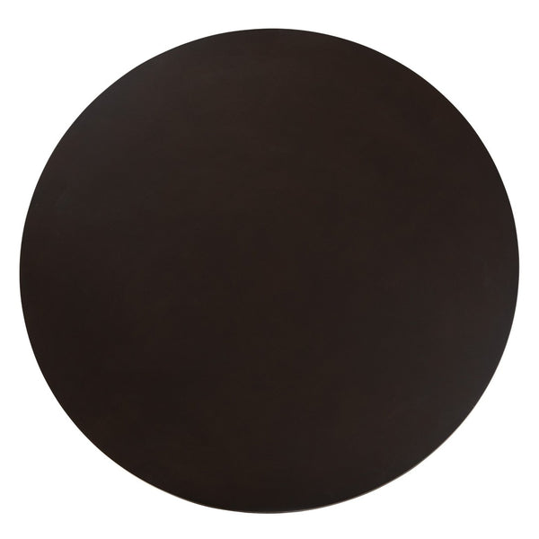 Baxton Studio Baxton Studio Estelle 5-Piece Modern Dining Set with Grey Fabric Chairs & Unique Round Table Design Estelle-Grey/Dark Brown-5PC Dining Set